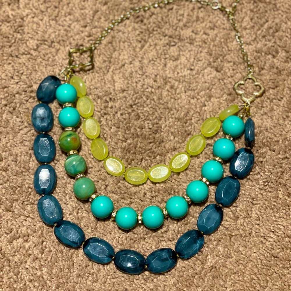 Gorgeous multicolored necklace